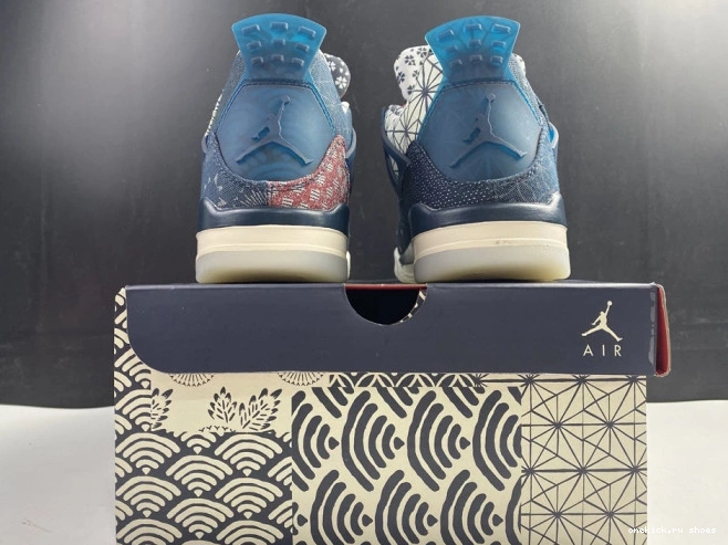 Cheap CW0898-400 Air 4 SE Sashiko Jordan Retro 0809